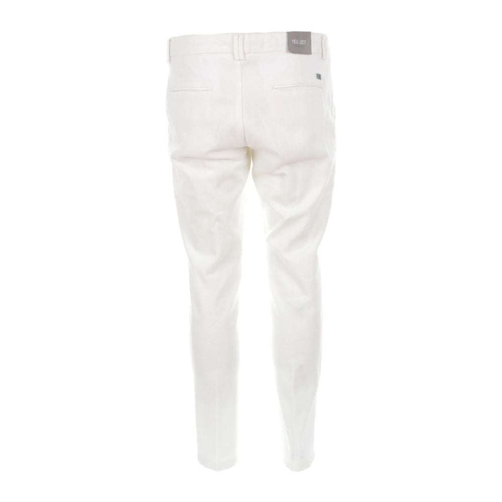 White Cotton Jeans & Pant