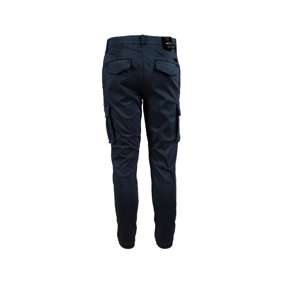 Blue Cotton Jeans & Pant