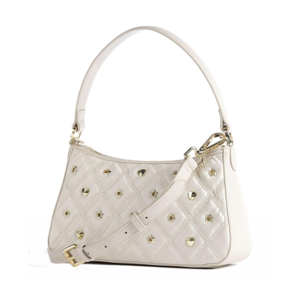 White Nylon Crossbody Bag