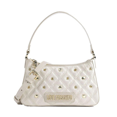 White Nylon Crossbody Bag