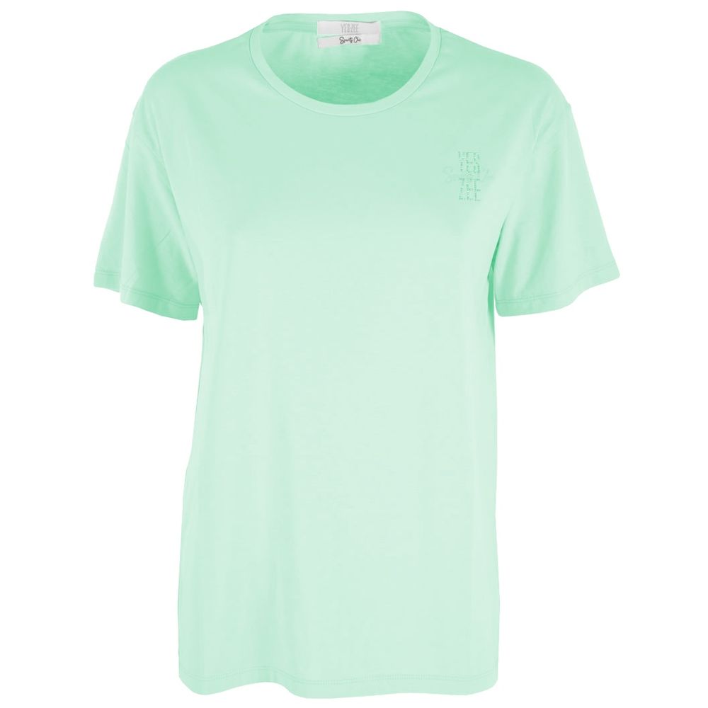 Green Cotton Tops & T-Shirt