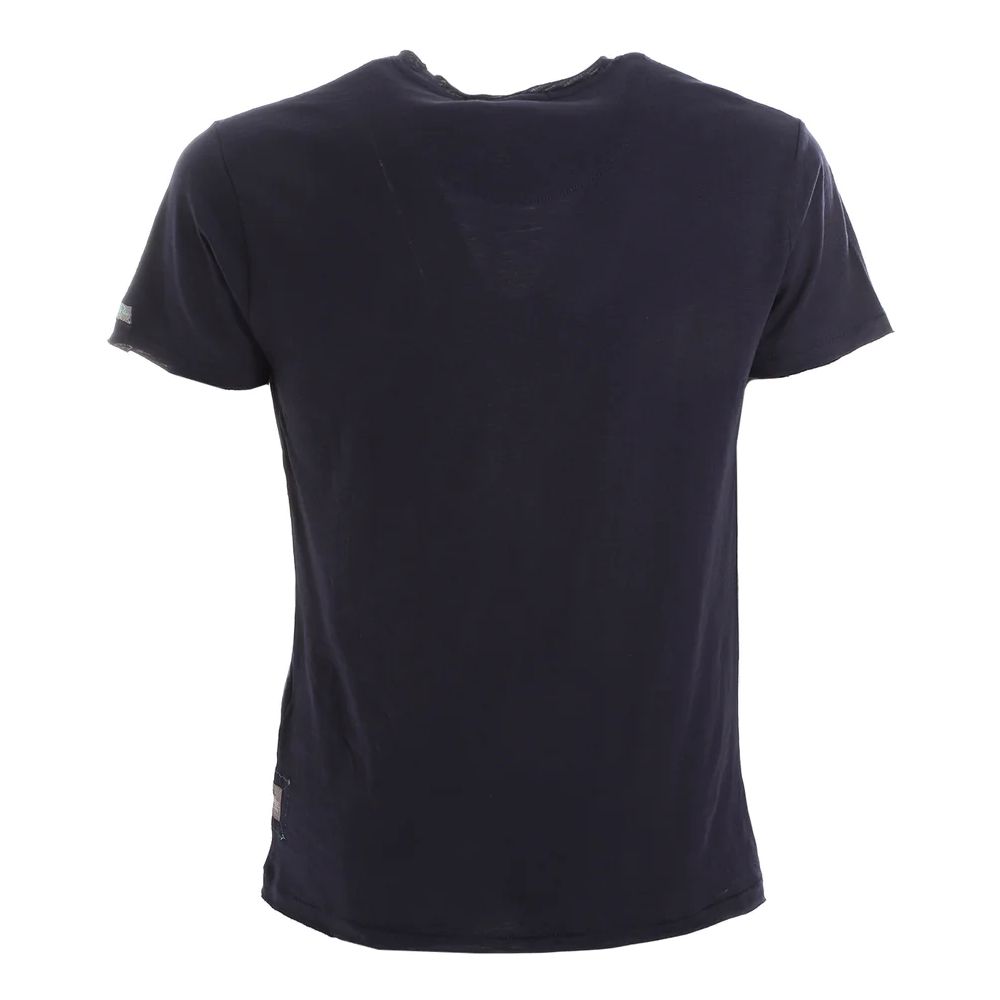 Blue Cotton T-Shirt