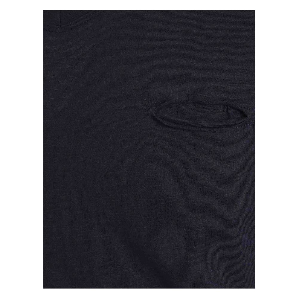 Blue Cotton T-Shirt