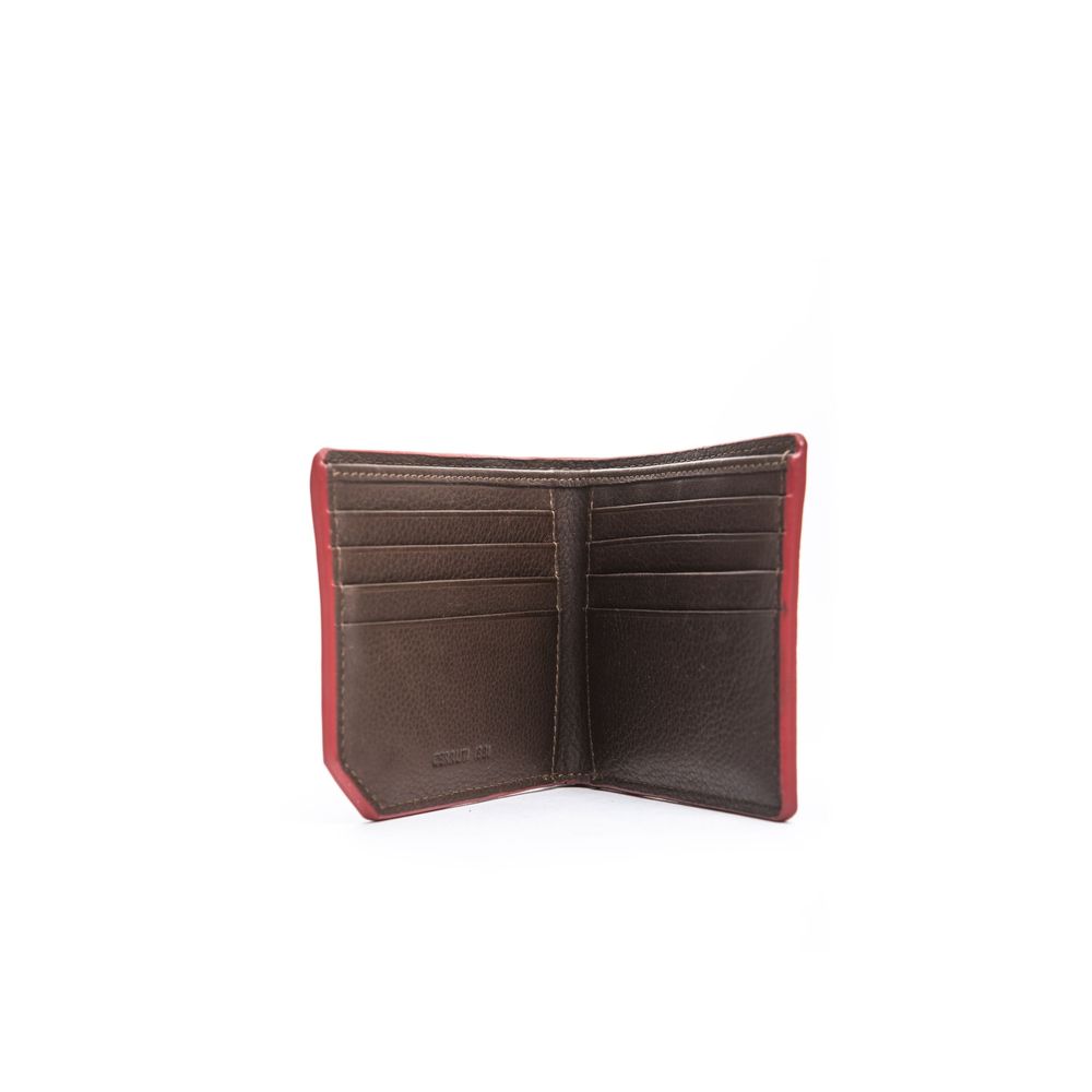 Brown CALF Leather Wallet