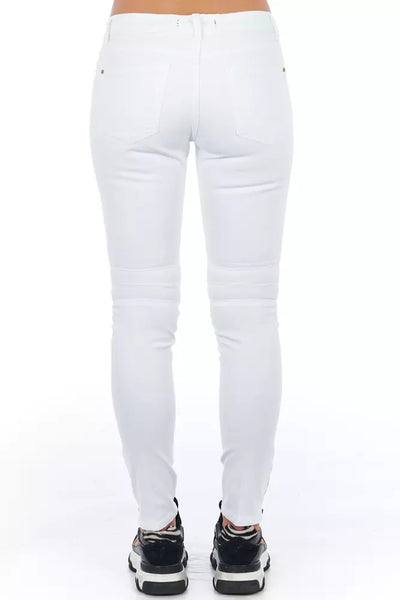 White Cotton Jeans & Pant