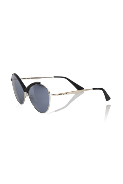 Black Metallic Fibre Sunglasses