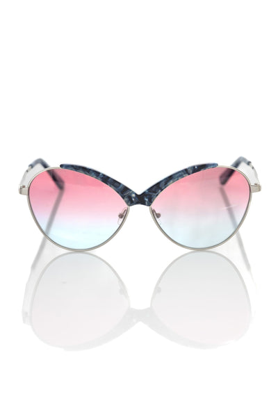 Blue Metallic Fibre Sunglasses