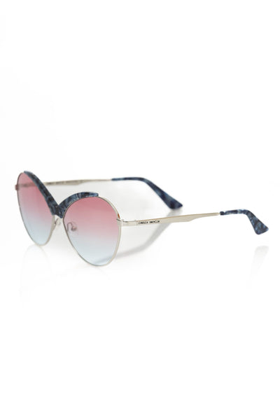 Blue Metallic Fibre Sunglasses