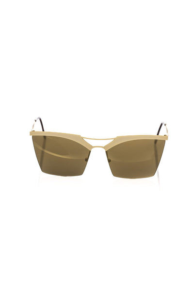 Gold Metallic Fibre Sunglasses