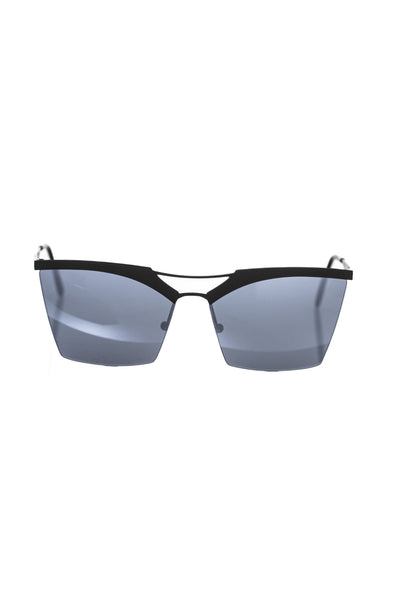 Black Metallic Fibre Sunglasses