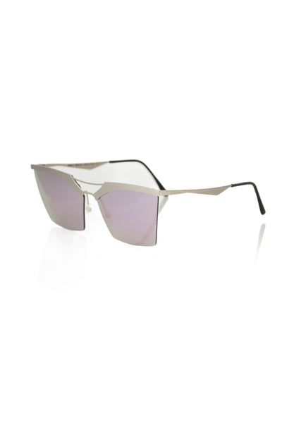 Silver Metallic Fibre Sunglasses