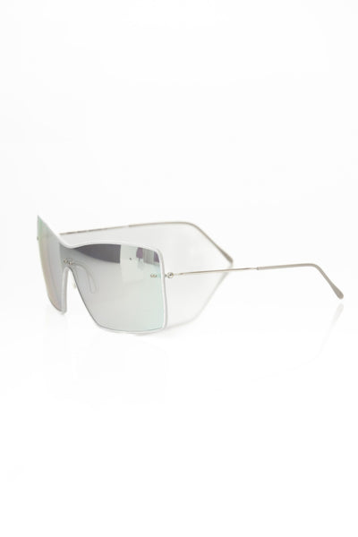 Silver Metallic Fibre Sunglasses