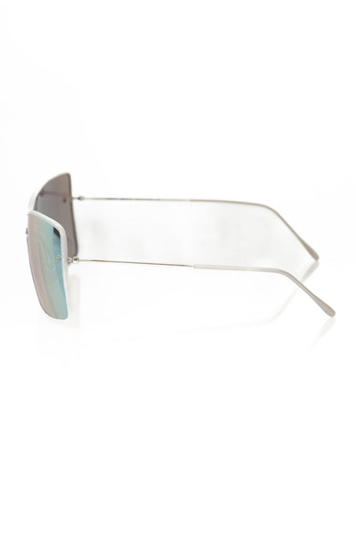 Silver Metallic Fibre Sunglasses