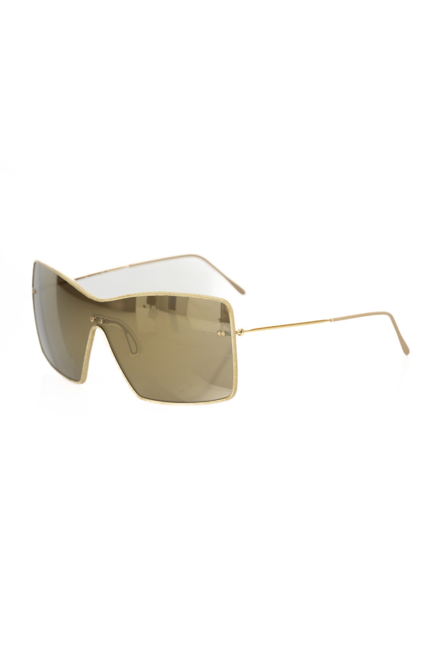 Gold Metallic Fibre Sunglasses