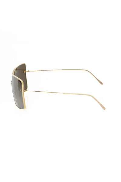 Gold Metallic Fibre Sunglasses