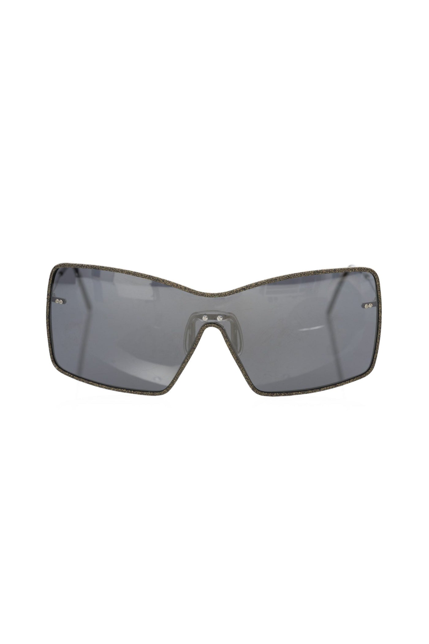 Black Metallic Fibre Sunglasses