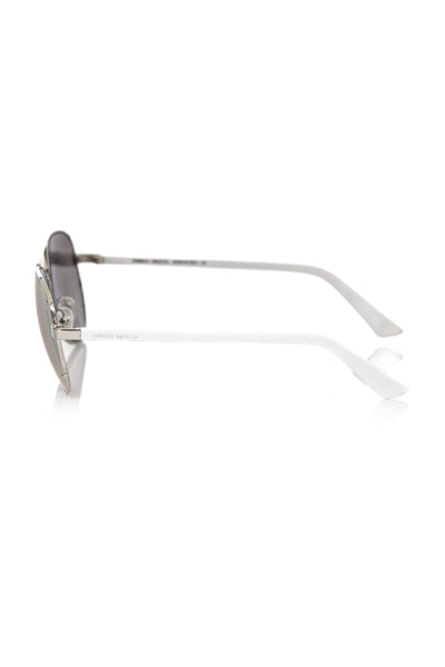 Silver Metallic Fibre Sunglasses