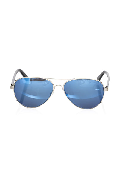 Silver Metallic Fibre Sunglasses