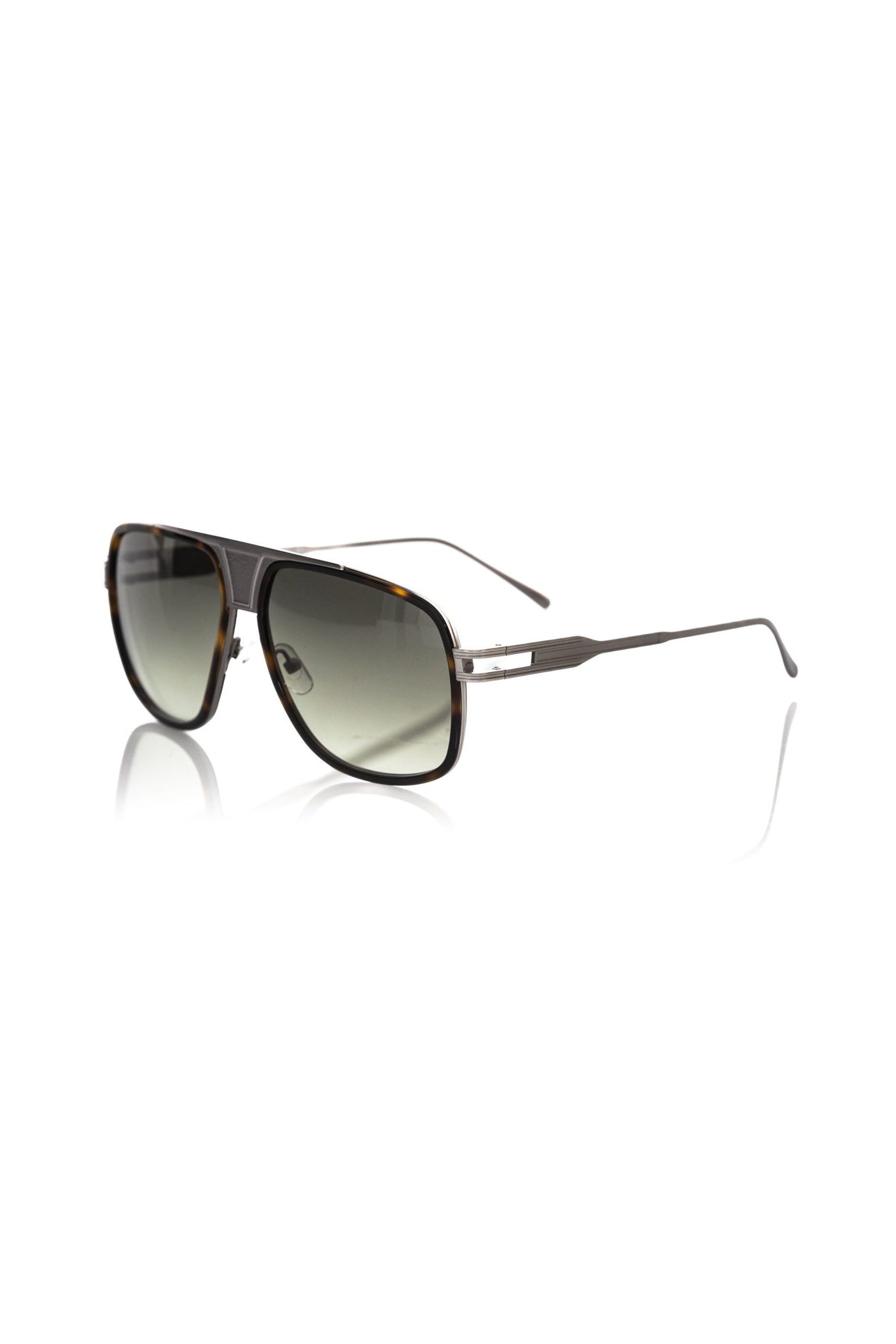 Brown Metallic Fibre Sunglasses