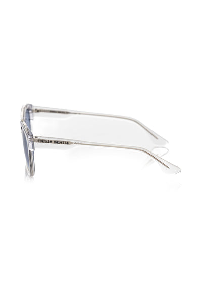 White Acetate Sunglasses