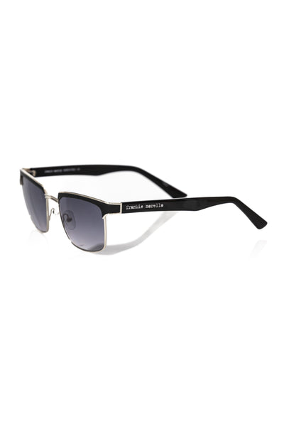 Black Metallic Fibre Sunglasses