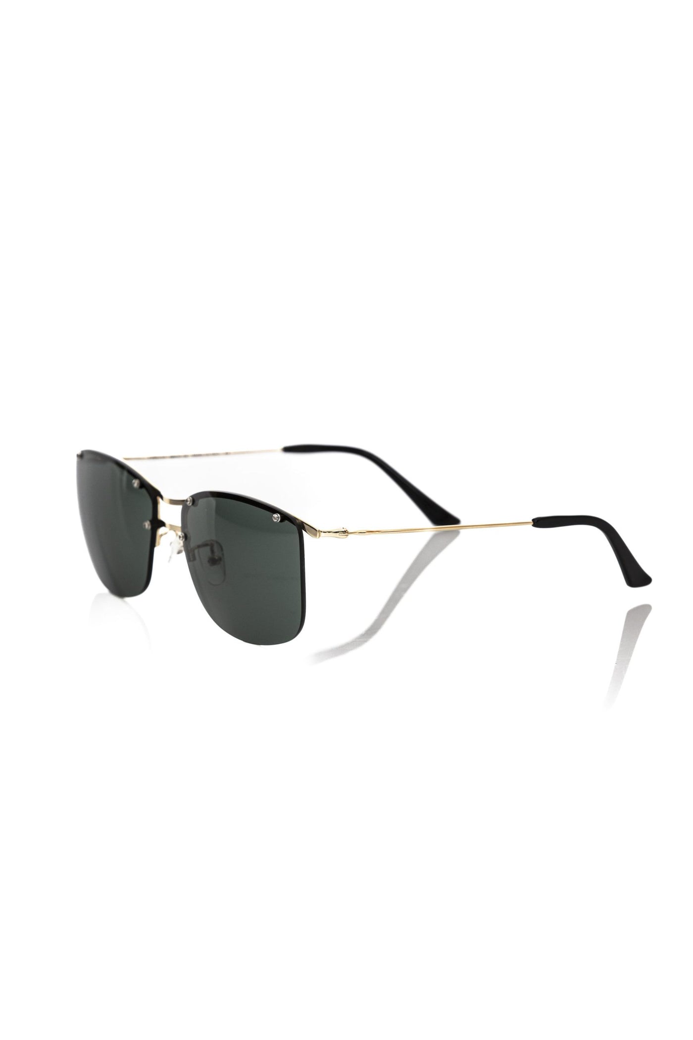 Black Metallic Fibre Sunglasses