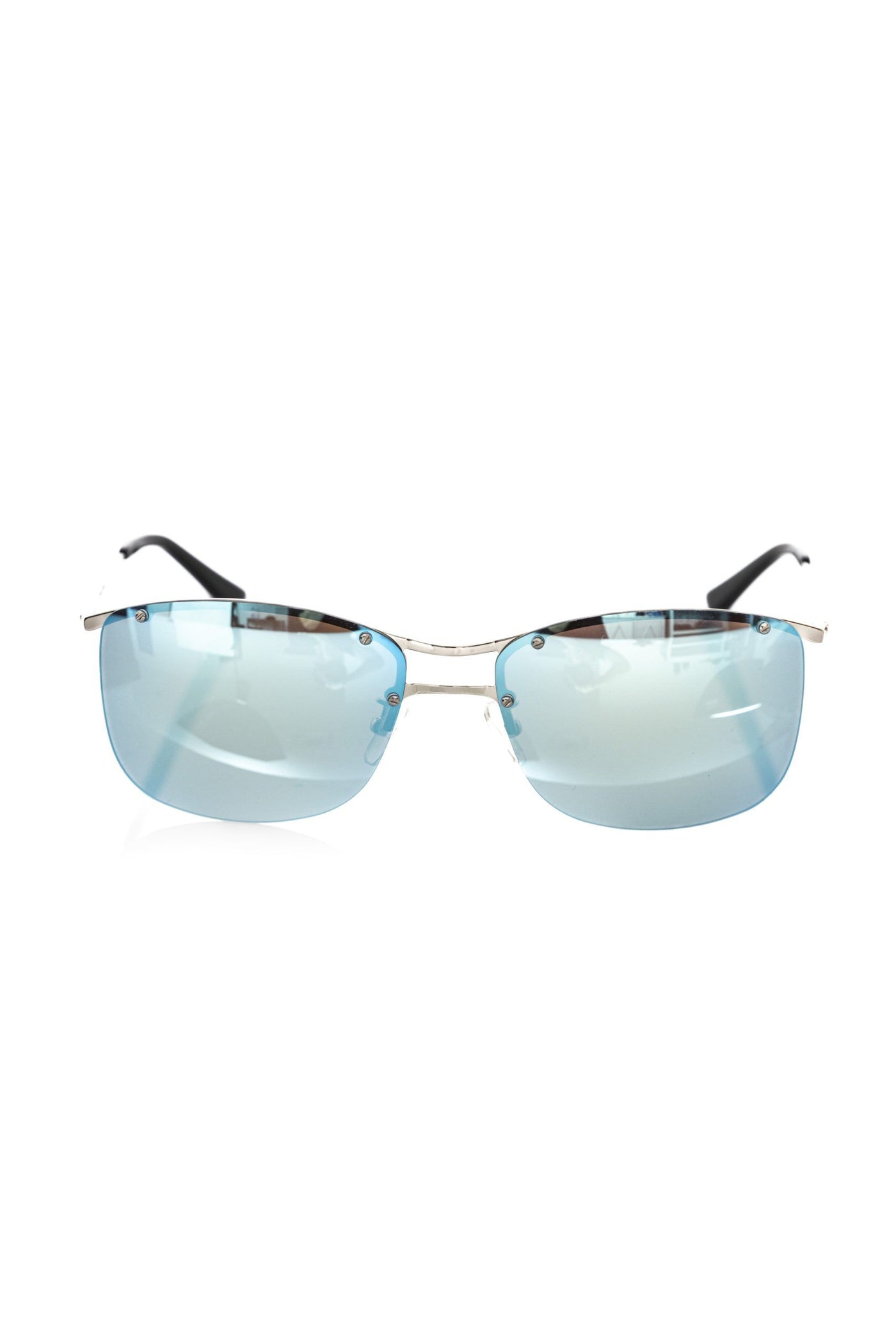 Silver Metallic Fibre Sunglasses