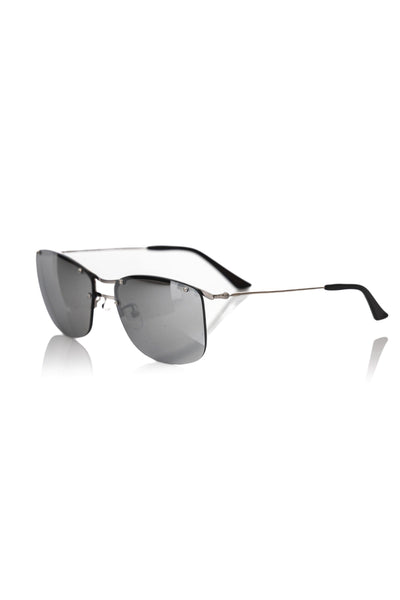 Silver Metallic Fibre Sunglasses