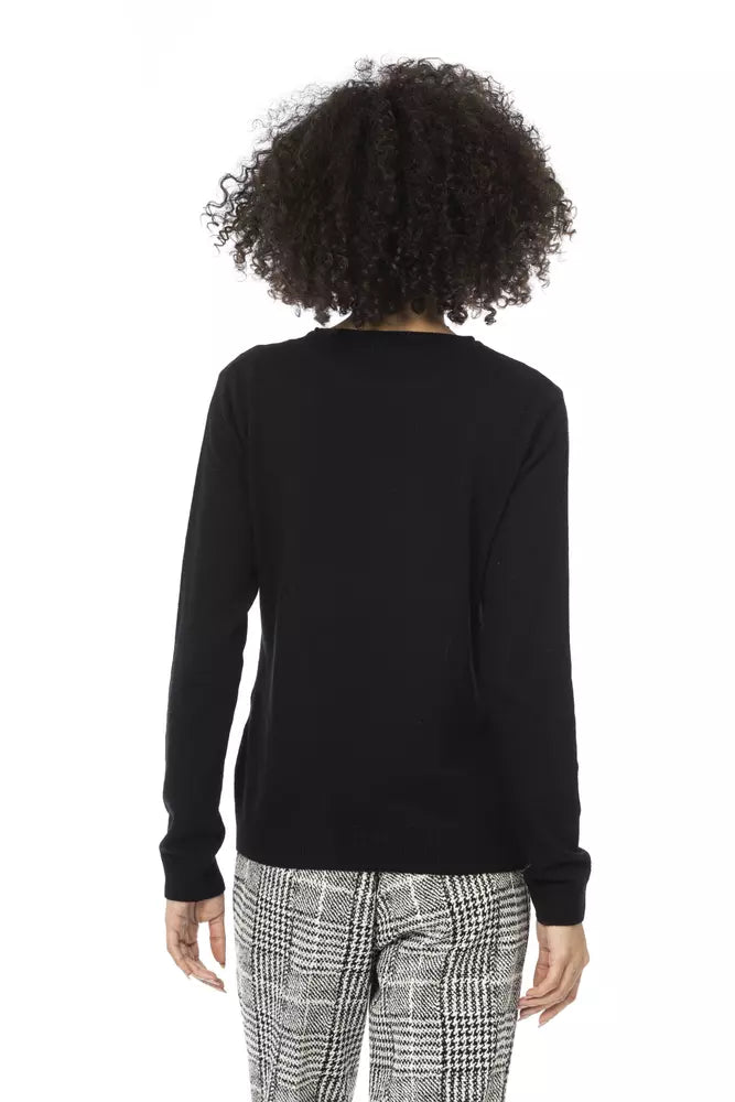 Black Wool Sweater