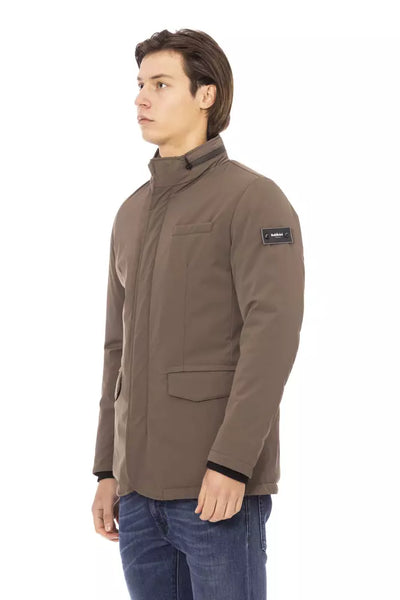 Brown Polyester Jacket