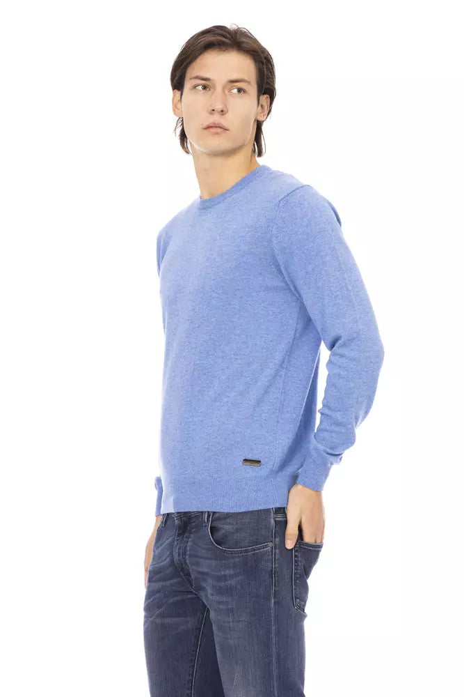 Light Blue Wool Sweater