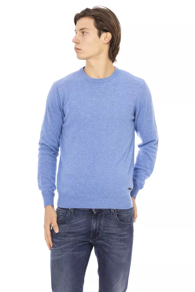 Light Blue Wool Sweater