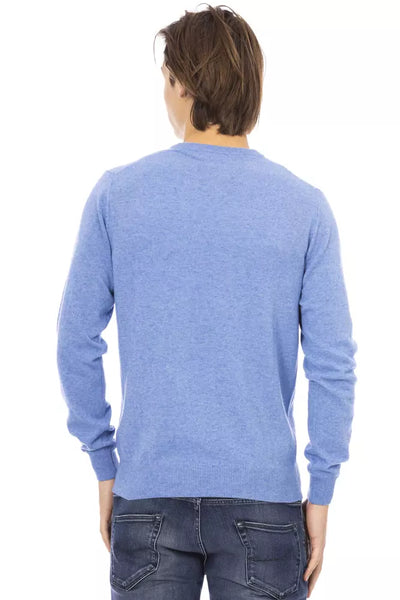 Light Blue Wool Sweater