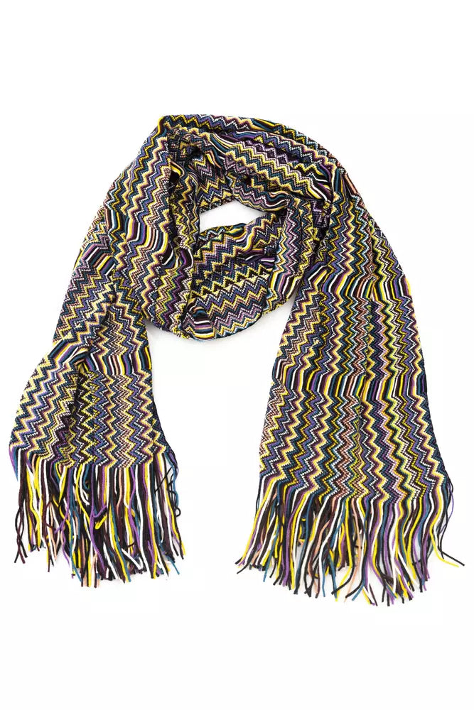 Multicolor Wool Scarf