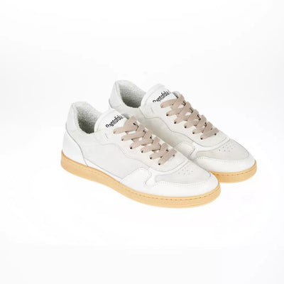 White Leather Sneaker