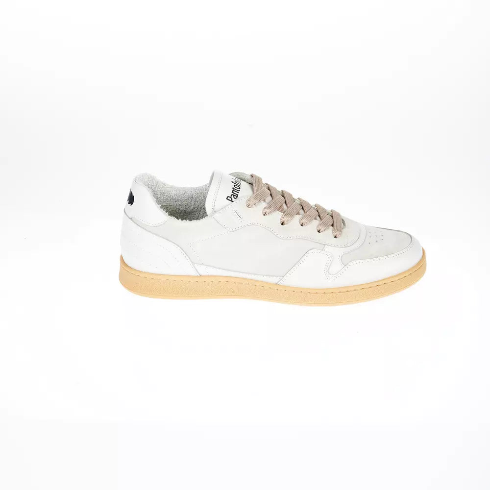 White Leather Sneaker