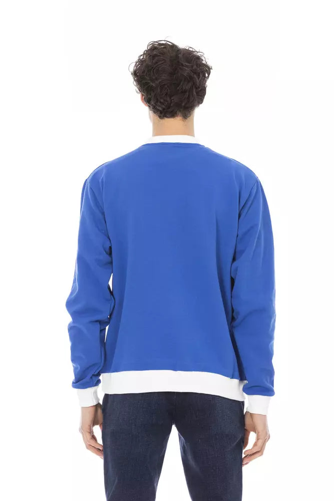 Blue Cotton Sweater