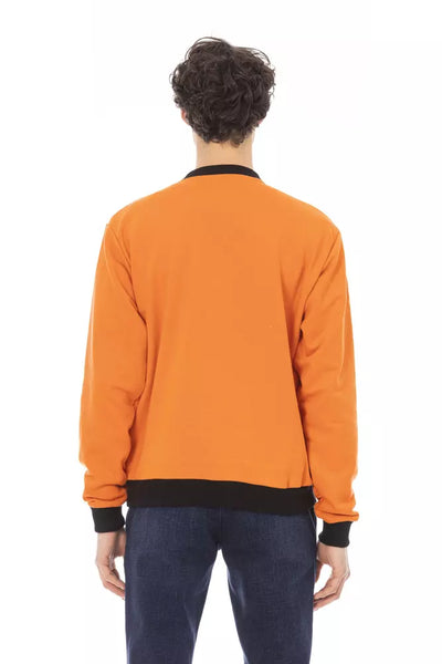 Orange Cotton Sweater