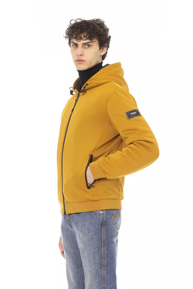 Yellow Polyester Jacket