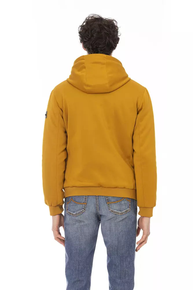 Yellow Polyester Jacket