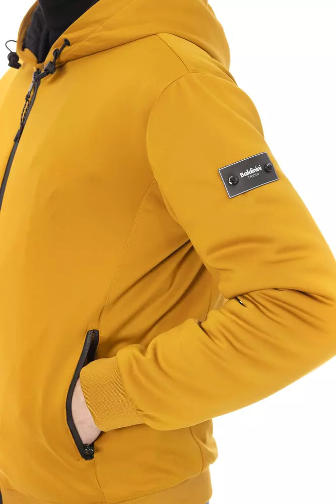 Yellow Polyester Jacket