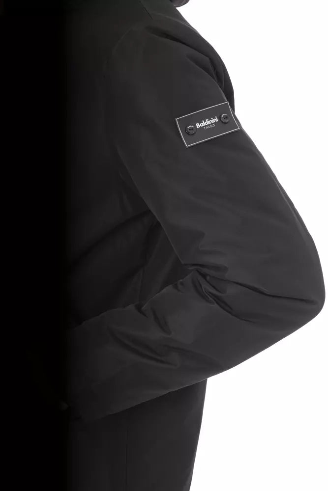 Black Polyester Jacket