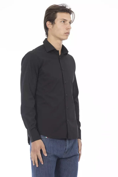 Black Cotton Shirt