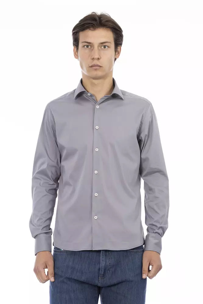 Gray Cotton Shirt