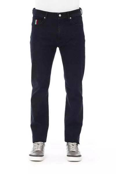 Blue Cotton Jeans & Pant