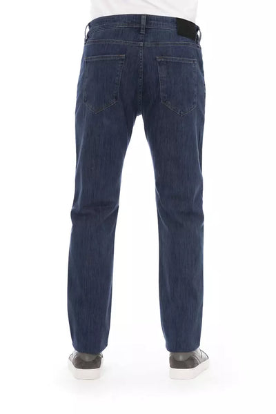 Blue Cotton Jeans & Pant