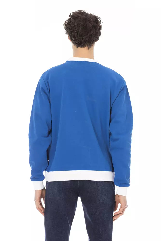 Blue Cotton Sweater