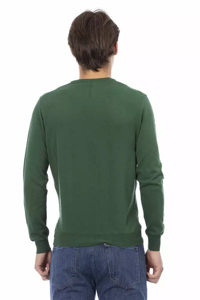 Green Cotton Sweater