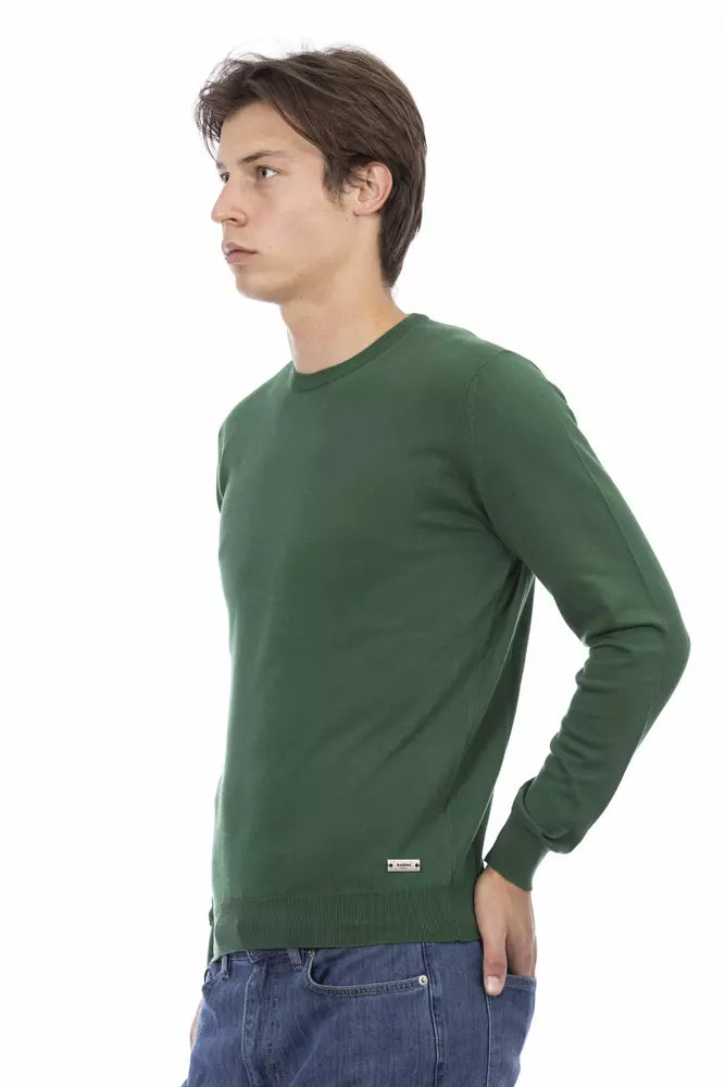 Green Cotton Sweater