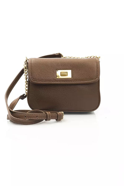 Brown Leather Crossbody Bag